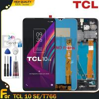 Beyondwolf หน้าจอต้นฉบับสำหรับ TCL 10 Se/ T766หน้าจอ LCD แสดงผล LCD สำหรับ TCL 10 SE T766ตัวแสดงอ่านแอลซีดีหน้าจอสัมผัสประกอบเครื่องอ่านพิกัดสำหรับ T766จอแสดงผลสำหรับ TCL 10 SE