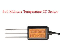 3.3V Soil electric conductivity sensor RS485 soil temperature humidity soil EC sensor Soil Moisture Temperature EC Sensor RS485