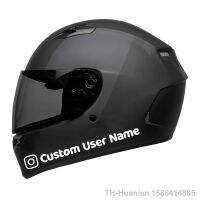 ✸ Custom Social Name Stickers For Motorcycle Helmet Decor Strip Decal Racing Personalized Name Motor Stickers