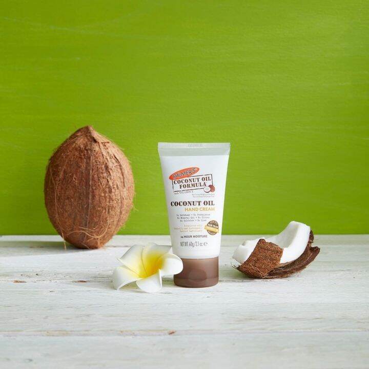 แพ็ค-2-palmer-s-coconut-oil-hand-cream-60g-โลชั่นทาผิวสำหรับทามือ-สารสกัดจากน้ำมันมะพร้าว-ผิวนุ่ม-ชุ่มชื้น-ปาล์มเมอร์