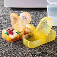 ‘；【。 14 Grid Pill Organizer 2 Times A Day Canvas Bag Pill Case Portable Weekly AM/PM Pill Box 7 Day Store Medication Vitamin Fish Oil