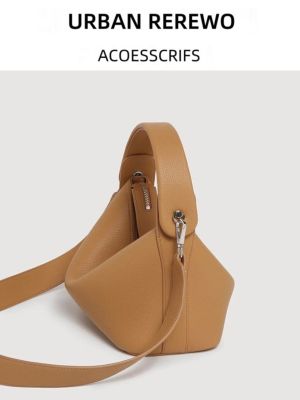 ✤✘ UR bag womens niche leather soft leather pillow bag handbag 2023 new fashion high-quality texture messenger bag women
