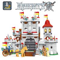 Spot parcel post Compatible with City Street View Building Blocks Toy Puzzle Boy Assembly Chinese Style Ancient Roman Castle Building Model