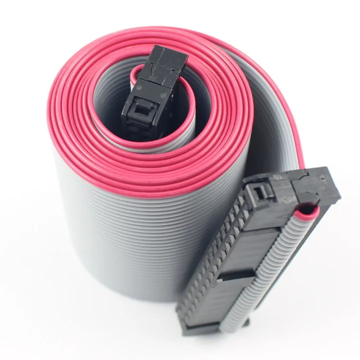 1 pcs 2.54mm Pitch 2x17 34 Pin Wire IDC Cable Flat Ribbon Extension Length 10CM Lazada