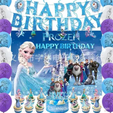 Shop Elsa Frozen Cake Topper Set with great discounts and prices