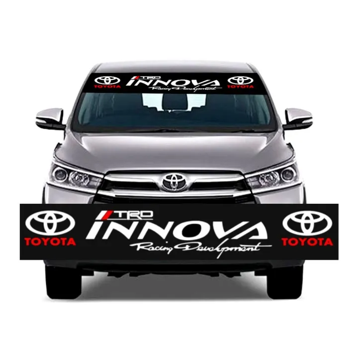 Stiker Kaca Mobil Innova Sticker Toyota Innova Trd Kaca Blok Lazada