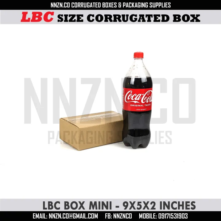 NNZN Mini LBC Express Sizes Corrugated Cargo Shipping Boxes Packaging