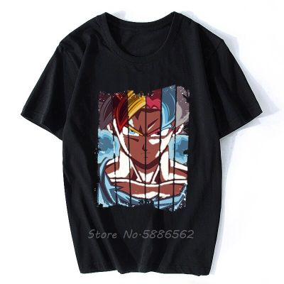 The Power Of Color Saiyan Cool T Shirt Men Summer New White Casual Funny Tshirt Homme Plus Size Tees Harajuku XS-6XL