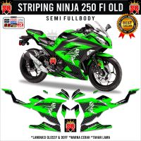 DECAL STRIPING VARIASI NINJA 250 FI / KAWASAKI NINJA FI 250 OLD