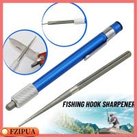 FZIPUA ที่มีคุณภาพสูง มินิมินิ ที่ลับมีด เครื่องมือกลางแจ้งสำหรับกิจกรรมกลางแจ้ง ที่เหลาปากกา ที่เหลาเบ็ดตกปลา รูปปากกาเพชร