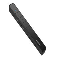 【❈】 Ideal Choice Knorvay N75 Wireless Presenter พร้อมแสงเลเซอร์สีเขียวแบบชาร์จไฟได้ PowerPoint Clicker นำเสนอตัวชี้เลเซอร์ระยะไกล