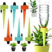 6/12Pcs Upgraded Auto Drip Irrigation Watering System Dripper Spike Kits Garden Household Plant Flower Automatic Waterer Tools Watering Systems  Garde