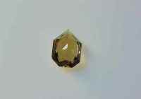 พลอยซิทริน(Citrine) ทรงหยดน้ำ หนัก 2.46 กะรัต ขนาด 7x5x10 mm. พลอยแท้ 100% เนื้อดี ราคาถูก มีของแถมทุกออเดอร์