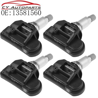 2023 ☆ 4ชิ้น13581560ใหม่ TPMS เซ็นเซอร์สำหรับ Opel Astra Chevrolet Vauxhall ตรวจสอบแรงดันยางรถยนต์433MHZ