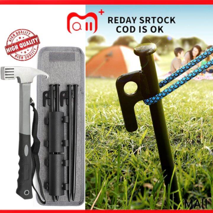 Camping Pegs 20/30/40cm Tent Peg Pasak Paku Barang Berkemah Tanah Paku