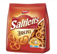 ?สินค้าขายดี? Lorenz Saltletts ลอเรนซ์ ขนมปังอบกรอบรสเกลือ ถุงใหญ่ 150 กรัม เพรซเซล Sticks Brezel Cocktai เบรทเซล Pretzel เพรทเซล  KM12.2768❤พร้อมส่ง ของอยู่ไทย❤