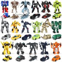 Mini Transformation Robot Kit Toys Models 2 In 1 Deformed Car Toy Robots Toys for Kids Gift Action Figure Children Toys