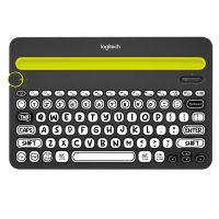 เหมาะสำหรับ Logitech K480สติกเกอร์แป้นพิมพ์บลูทูธไร้สายการ์ตูนปรับแต่งรูปแบบเรียบง่าย