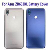 【☄New Arrival☄】 jiejiu65879742 สำหรับ Asus Zenfone Max M2 Zb633k เคสฝาหลังมีปุ่มเปิด/ปิดเสียงเลนส์กล้องถ่ายรูปสำหรับ Asus Zb633kl ด้านหลัง