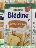 Bột Pha Sữa BLEDINA 400g 8m bánh mỳ date 2023