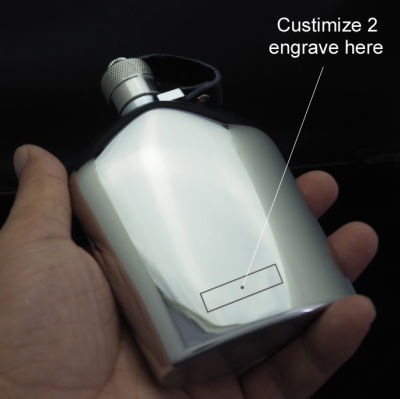 Pocket hip flask 5oz stainless steel 304 mini metal whisky pot 150ml alcohol bottle portable wine container whiskey man gift
