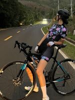 2023 new KAFITT riding suit ladies triathlon short-sleeved jumpsuit road bike mountain bike