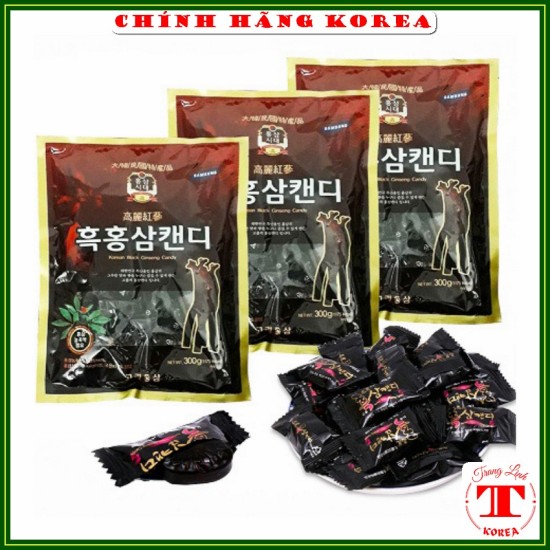 Kẹo hắc sâm hàn quốc chính hãng, gói 170gr - kẹo sâm samsung tranglinhkorea - ảnh sản phẩm 6