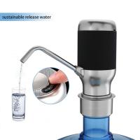 Wireless 5V 5W Automatic Water Bottle Pump Smart Dispenser with USB Rechargeable Electric Battery Drinking Water Bottle Pump