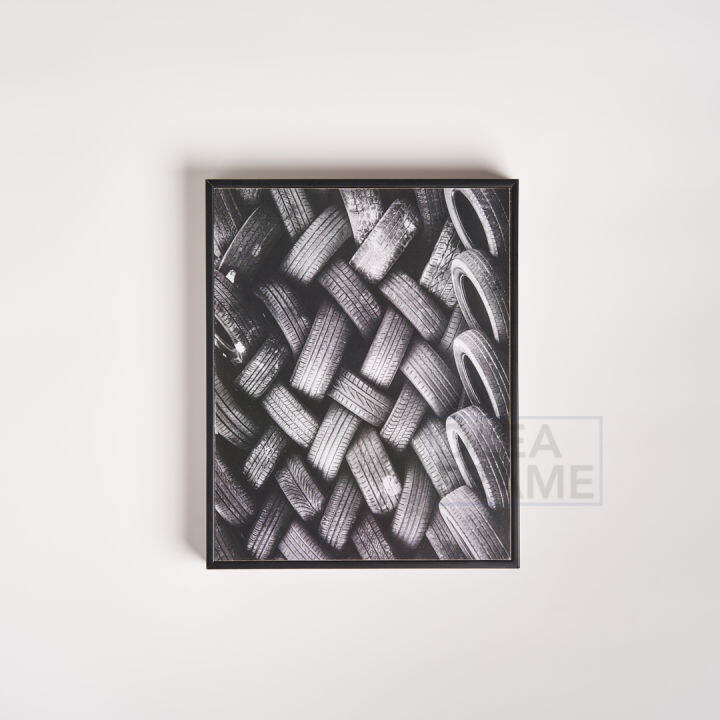 Bingkai Foto Kayu Blok Hitam - Frame Foto 8R | Lazada Indonesia