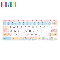 HRH Stylish Design Silicone Keyboard Covers Keypad Skin Protector Protective Film for Lenovo Chromebook C330 11.6" 2019/2018