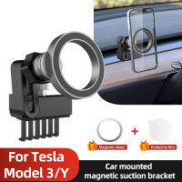 ที่วางศัพท์ในรถยนต์แบบแม่เหล็กสำหรับ Tesla รุ่น3รุ่น Y Magnetic Car Vent cket Fit ศัพท์มือถือทั้งหมด