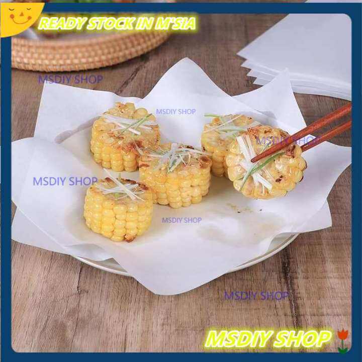 🌟Ready Stock🌟 SA01743 💢 (3 packs of 150 sheets) Oilabsorbing paper for fried food 油炸食品吸油纸💢 Lazada