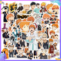 ? JCTTTY ? 52PCS haikyuu Graffiti อะนิเมะสติกเกอร์ hashata shoyo สำหรับสติกเกอร์สเก็ตบอร์ดกระเป๋า