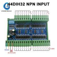 32ch PNP NPN Isolated Digital Input RS485 Modbus Rtu Controller DC 12V 24V PLC Switch Quantity Acquisition Board