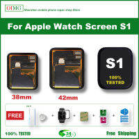 S1 42มม. สำหรับ Series1 38มม. หน้าจอดิจิตอลสัมผัสหน้าจอ LCD Gantikan LCD 3ม. Pelekat