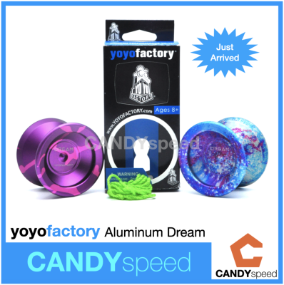 Yoyo โยโย่ yoyofactory Aluminum Dream โยโย่แข่งขันระดับโลกจาก USA