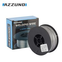 AZZUNO Flux Cored Wire 1.0 kg E71T-GS No Gas Gasless 0.8mm 1.0mm MIG Welding Wire Flux Cored Self Shield Iron Carbon Steel