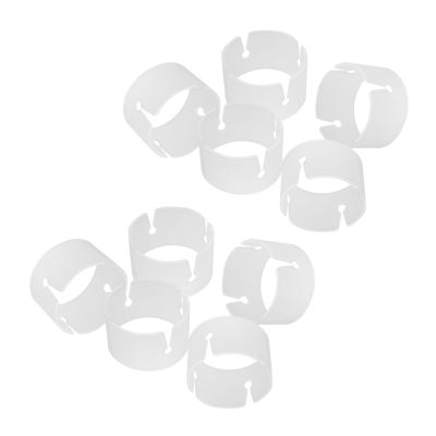 Balloon Clips, 200 Pack Plastic Balloon Arch Clips Ties Balloon Rings Buckle for Wedding Party Favors