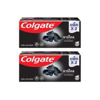 ●♝▽ Colgate คอลเกต ยาสีฟัน ชาร์โคล คลีน กรัม แพ็คคู่ x2 (รวม 4 หลอด) ช่วยทำความสะอาดช่องปาก