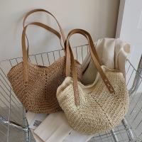 2023 Summer Beach Straw Handbags and Purses Weave Tote Bag Female Bohemian Shoulder Bags for Women Lady Travel Shopping Bags
