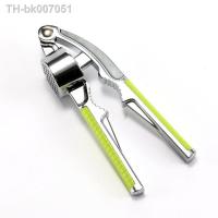 ◕  Garlic Press Crusher Squeezer Masher Home Kitchen Mincer Tool Stainless Steel Kitchen Accessories Cuisine Outils Accessoires