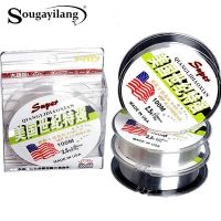 Sougayilang Fishing Line Transparent Fluorocarbon Monofilament  Fishing Wire Super Strong 100% Nylon Fishing Tool Fishing Tackle Fishing Lines