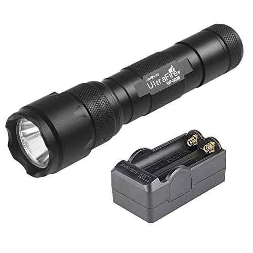 UltraFire Single Mode Handheld Flashlight WF-502B, XP-E V6 LED, Super ...