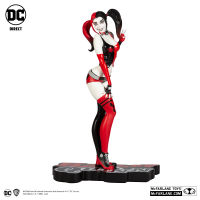 DCD30130 DC DIRECT - HARLEY QUINN RED WHITE &amp; BLACK - HARLEY QUINN BY J SCOTT CAMPBELL (RESIN)