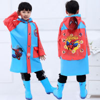 เด็ก เด็กเสื้อกันฝนการ์ตูน Inflatable หมวก Poncho เด็กเสื้อกันฝนแช่แข็ง School Walk Travel Gift