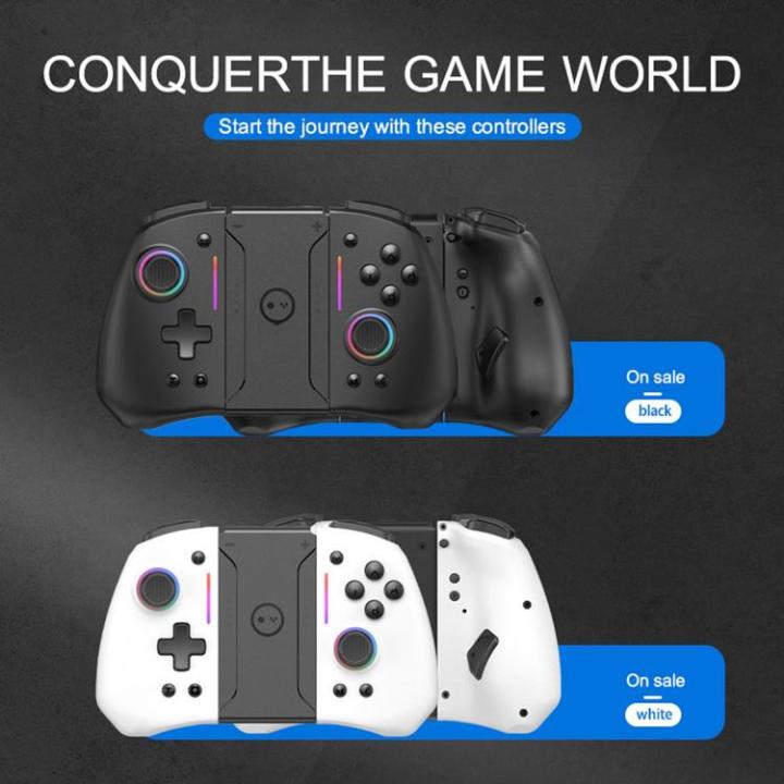 wireless-gamepad-adjustable-rgb-gyroscope-game-controller-for-ns-switch-multiplayer-dual-motor-vibration-battery-gamepad-elegantly
