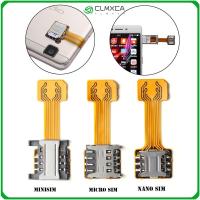 อะแดปเตอร์สองซิมการ์ด CLMXCA สล็อตซิมไฮบริด TF สำหรับไมโคร SD Extender Nano Cato