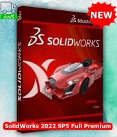 SolidWorks 2022 SP5 Full Premium (x64)ตัวเต็ม ถาวร  + VDO สอนติดตั้ง โปรแกรมเขียนแบบ 2D/3D CAD CAM