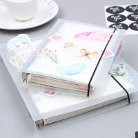 A5 A6 Spiral Notebook Cover Loose Diary Coil Ring Binder Filler Paper Seperate Planner Receive Bag Card Storage Note Books Pads