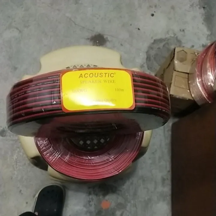 speaker wire copper 80 22,18,16 Lazada PH